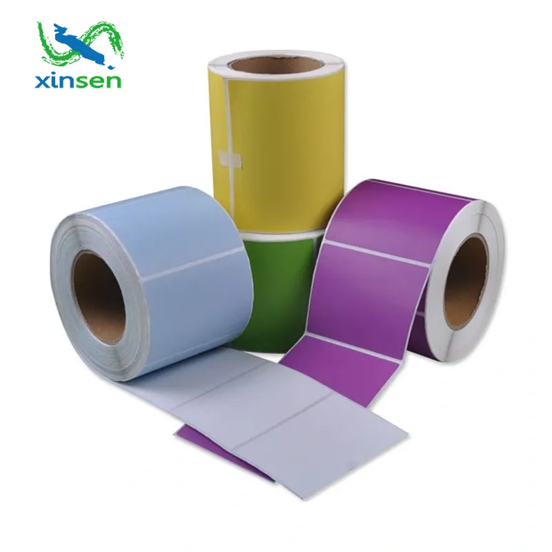 色付きの空白のラベル