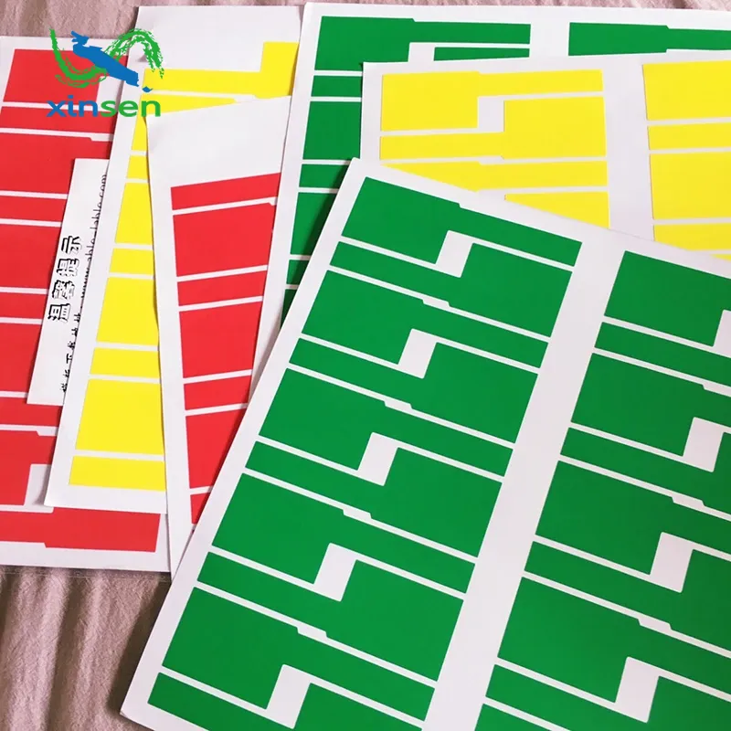 色付き充電ケーブルラベル