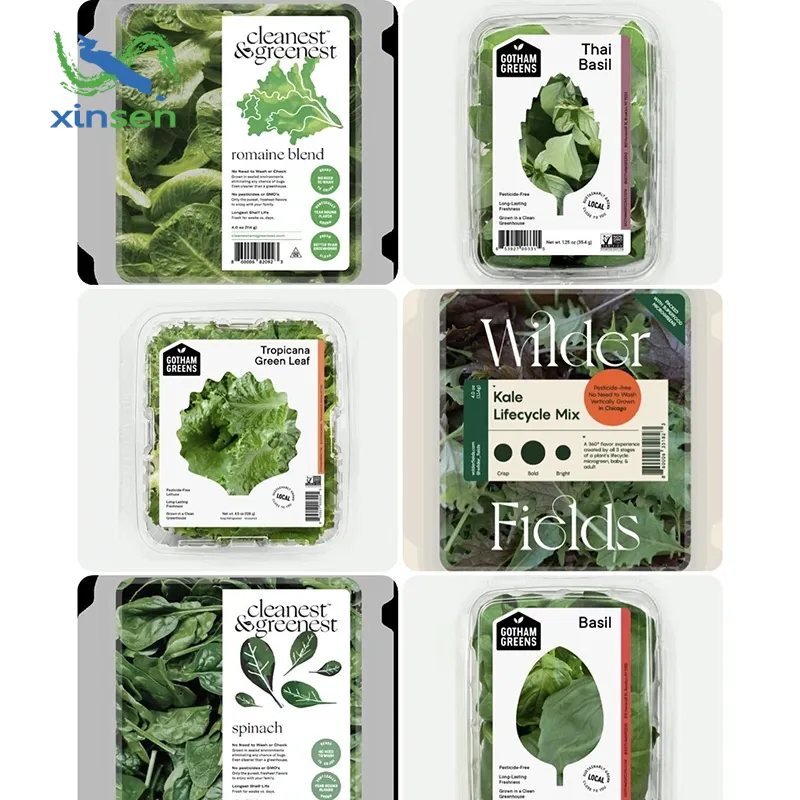 果物と野菜の防水食品ラベル