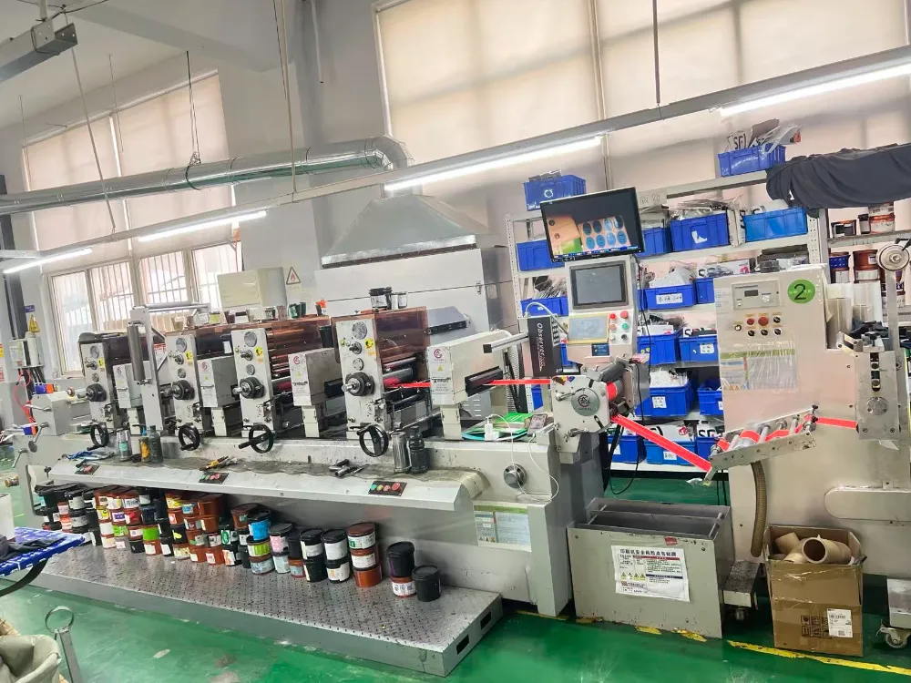 Slender Strip Self Adhesive Cable Label equipments