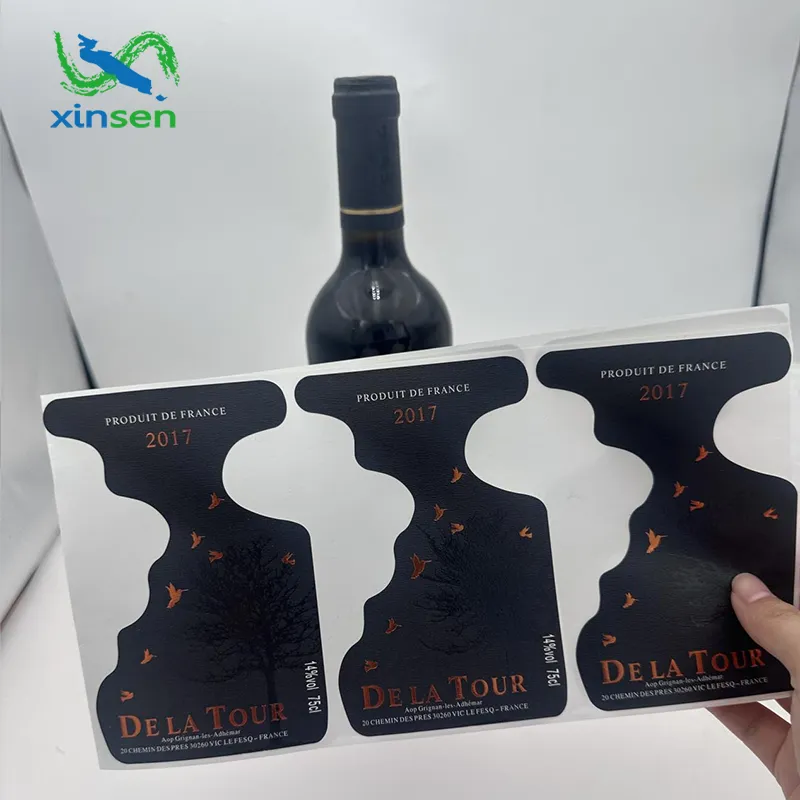 紙ワインボトルラベル