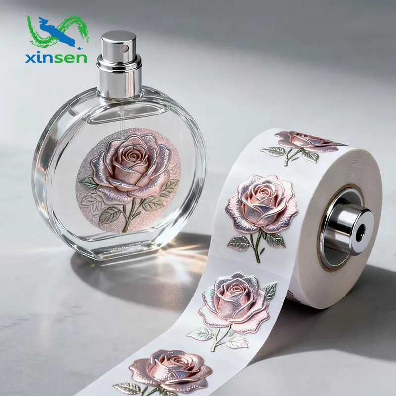 香水瓶防水ラベル