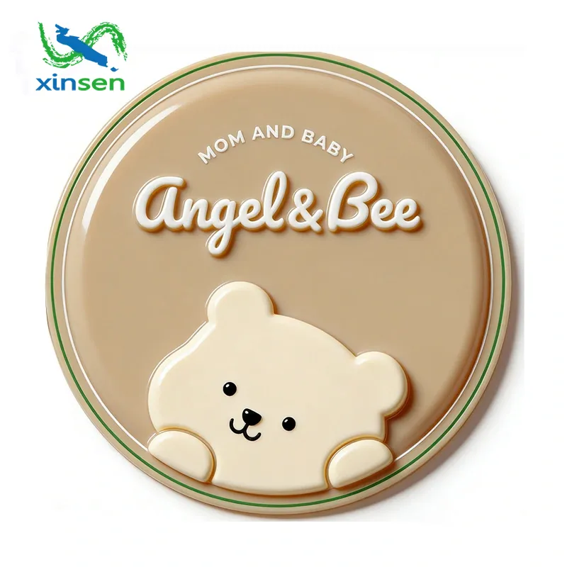 プラスチック製のおもちゃのラベル